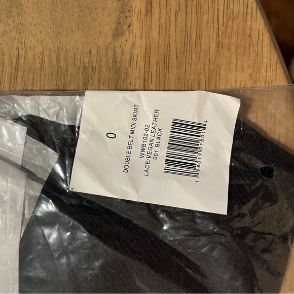 NWT WeWoreWhat Double Belt Midi Skirt - Picture 8 of 11